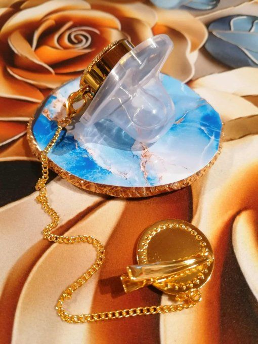 Tétine, sucette avec attache noir personnalisé avec la photo / logo de votre choix 