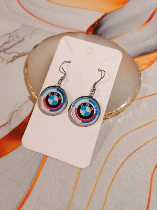 Boucle D'oreille BMW 50 ans 