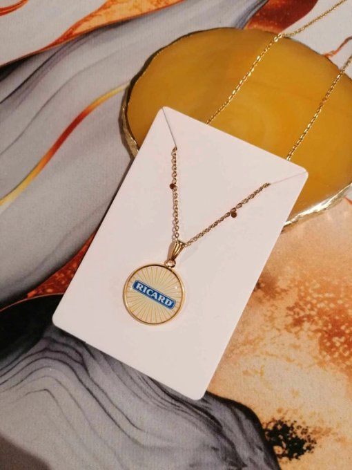 Collier pendentif Ricard