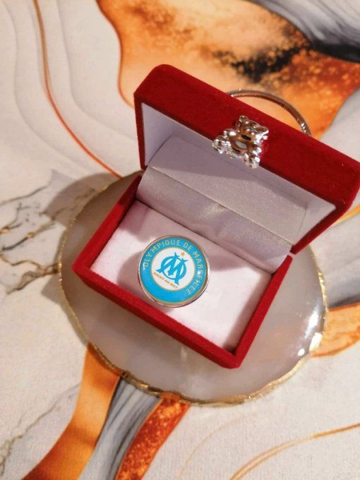 Bague Olympique de Marseille ajustable – Doré ou Argenté
