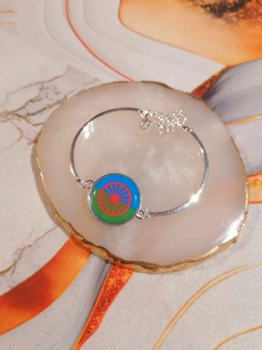 Bracelet drapeau voyageur gitan