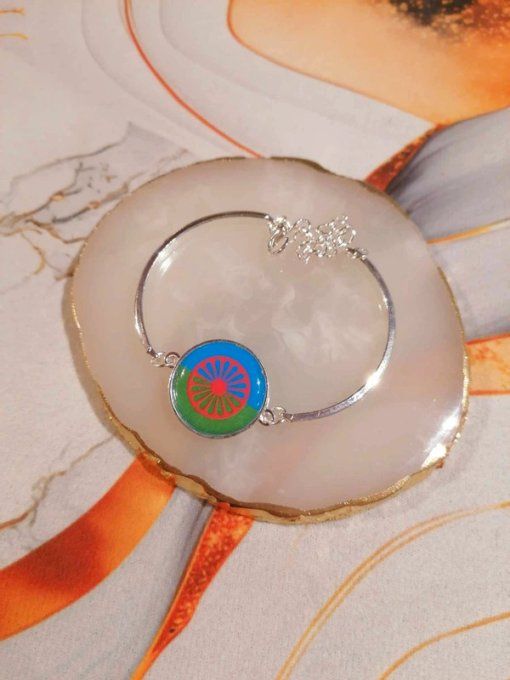 Bracelet drapeau voyageur gitan 