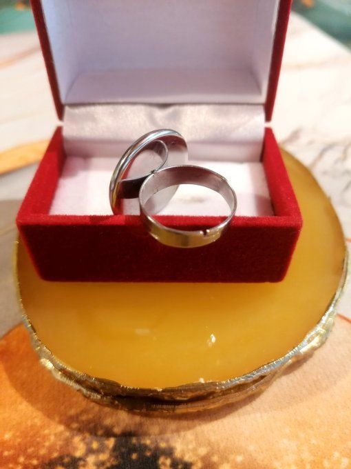 Bague drapeau voyageur gitan 