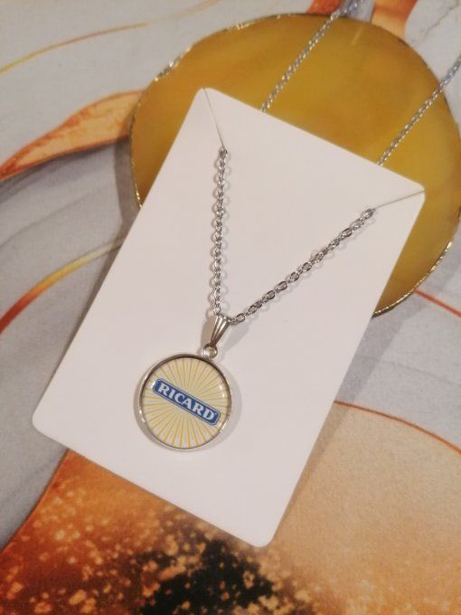 Collier pendentif Ricard
