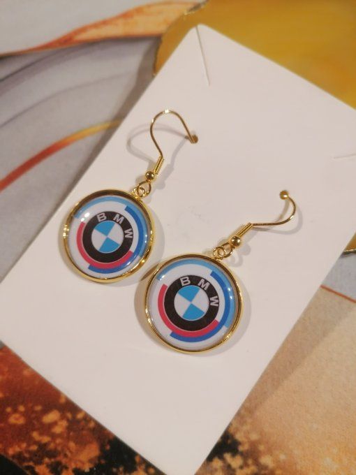 Boucle D'oreille BMW 50 ans 