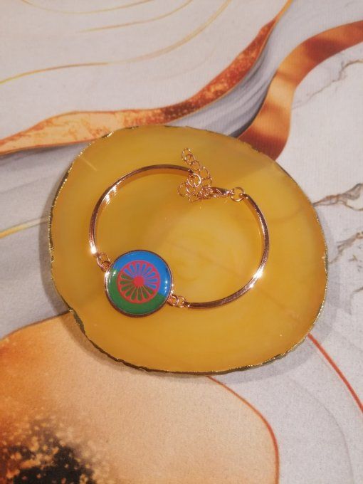 Bracelet drapeau voyageur gitan 