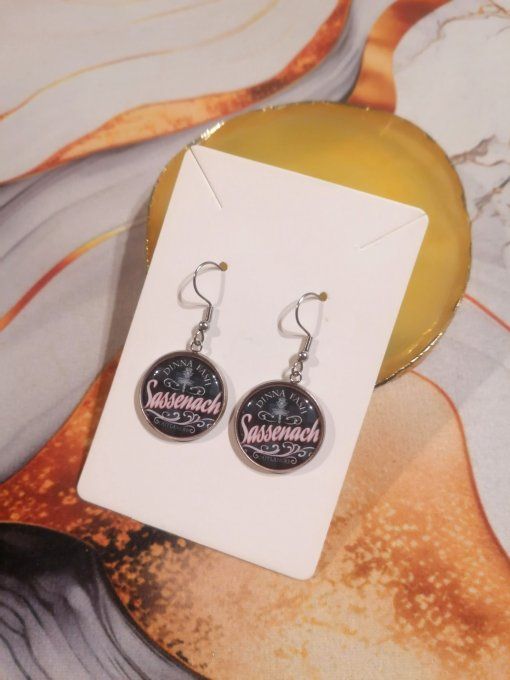 Boucle d'oreille Outlander 