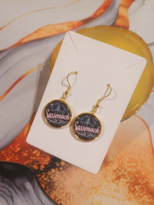 Boucle d'oreille Outlander 