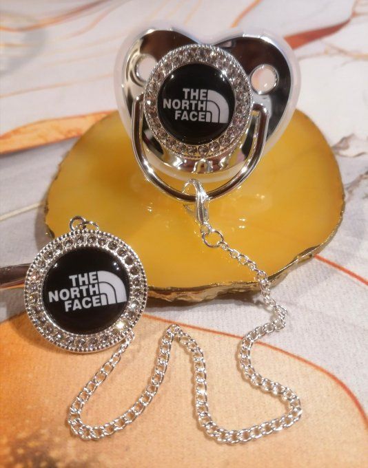Tétine, sucette avec attache The North Face 