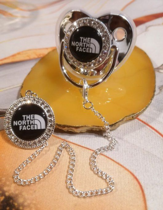 Tétine, sucette avec attache The North Face 