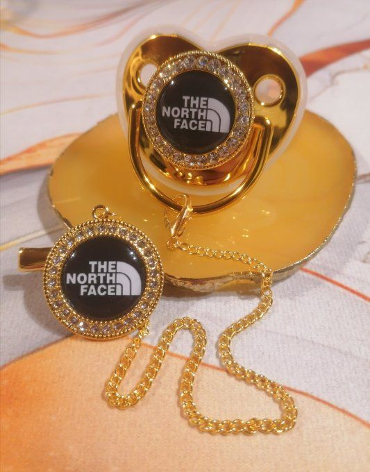 Tétine, sucette avec attache The North Face 