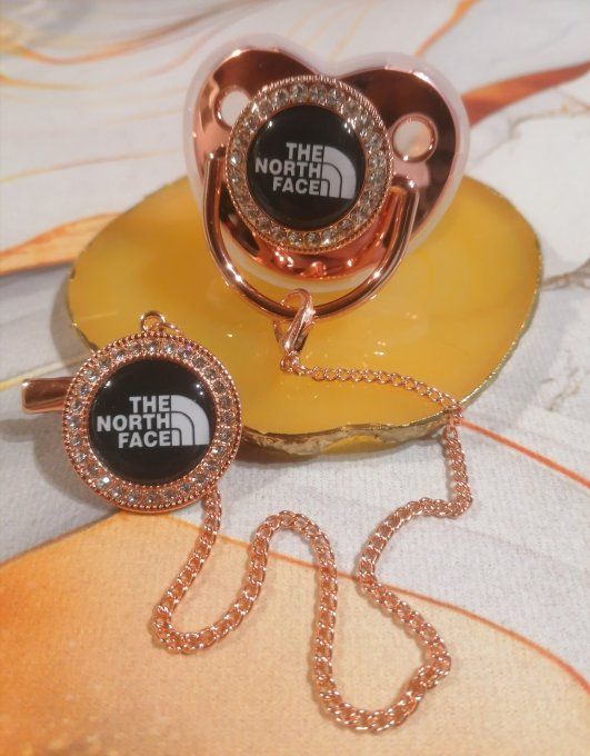 Tétine, sucette avec attache The North Face 