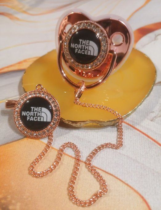 Tétine, sucette avec attache The North Face 