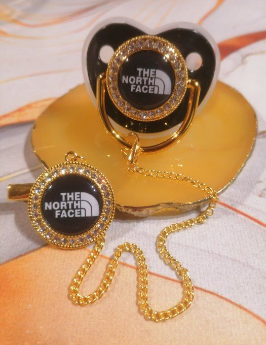 Tétine, sucette avec attache The North Face 