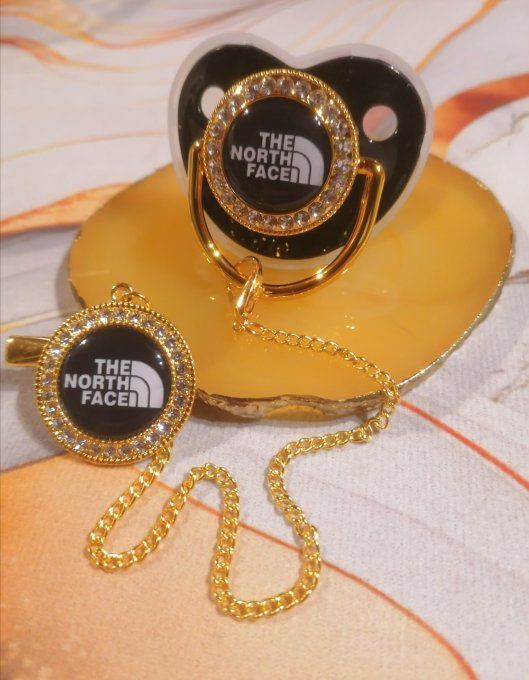 Tétine, sucette avec attache The North Face 