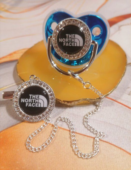 Tétine, sucette avec attache The North Face 