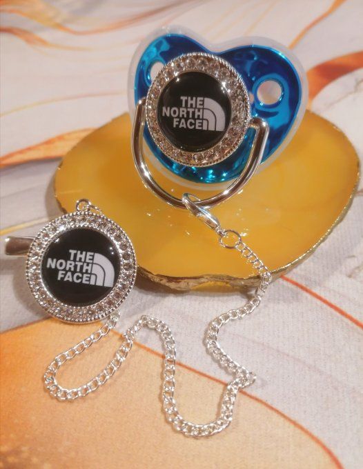 Tétine, sucette avec attache The North Face 